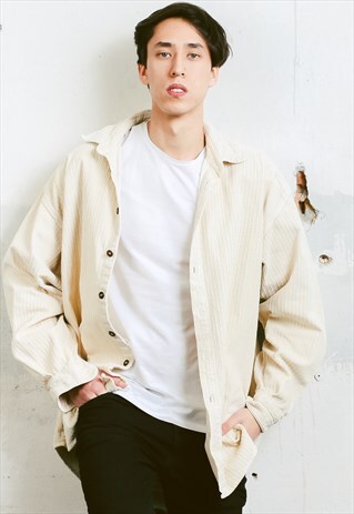 VINTAGE 90S CORDUROY JACKET SHIRT
