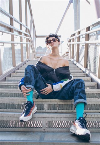 REGULAR BLUE SOCKS