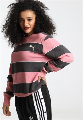 90S PUMA PRINT LOGO SWEATSHIRT