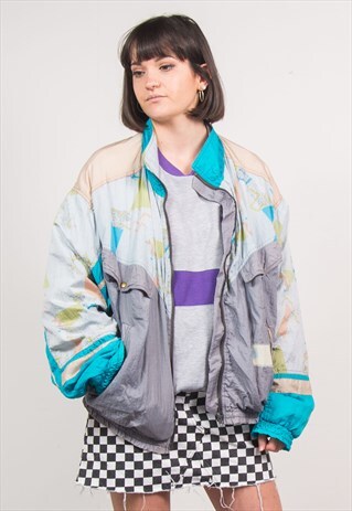 VINTAGE 90'S SHELL TRACKSUIT JACKET