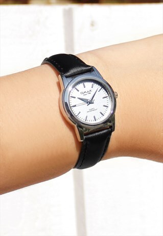 OMAX LADIES MINI CLASSIC SILVER WATCH