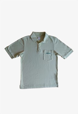 Vintage 2006 Adidas Lime Green Polo Shirt