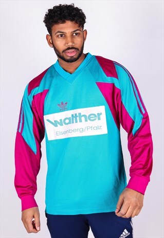 VINTAGE ADIDAS LONG SLEEVE JERSEY T936