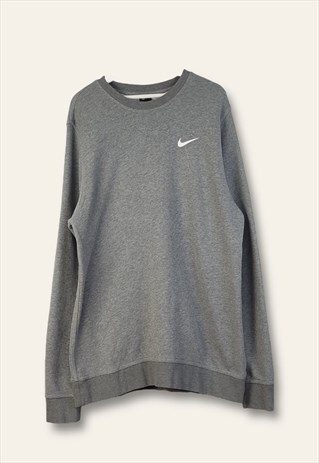 VINTAGE NIKE SWEATSHIRT B2S Y2K IN GREY L