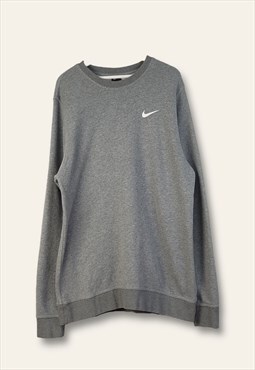 Vintage Nike Sweatshirt B2S Y2K in Grey L