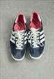 VINTAGE 80'S BLUE ADIDAS ORIGINAL SNEAKERS