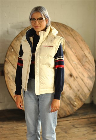 90S TOMMY HILFIGER HOODED GILET