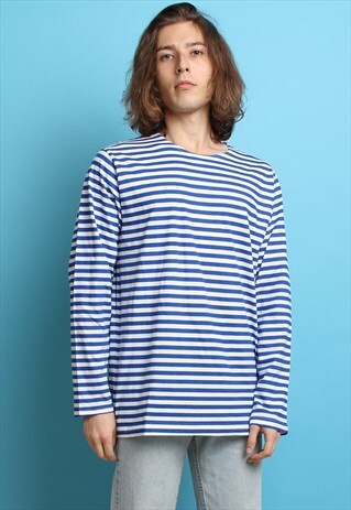 STRIPEY WHITE& BLUE BRETON