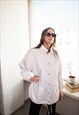 VINTAGE 80'S Y2K WHITE JACKET