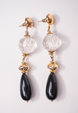VINTAGE STATEMENT DROP EARRINGS