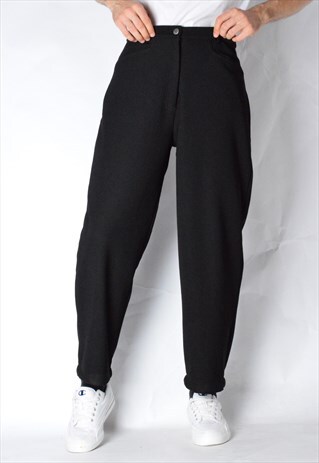 VINTAGE 90S UNISEX BLACK PANTS