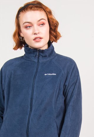 COLUMBIA VINTAGE 90'S BLUE FLEECE JACKET