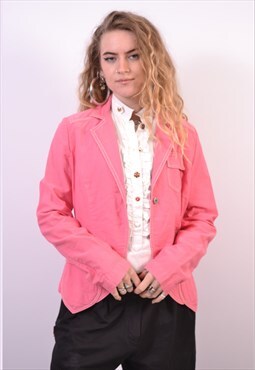 Vintage Sergio Tacchini Blazer Jacket Pink