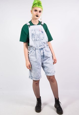 VINATGE 90'S ACID WASH DUNGAREES