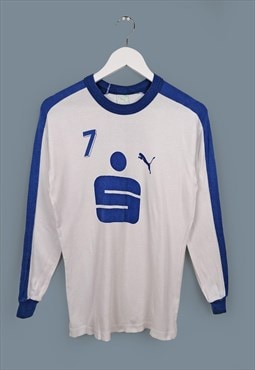 PUMA 80's Football shirt Soccer Jersey long sleeve number 7