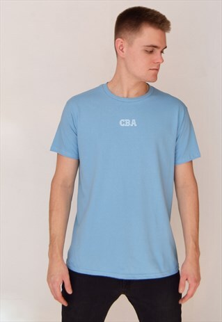 BLUE CBA (WHITE) T-SHIRT