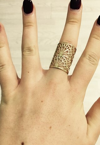 DRUSSILA FILIGREE RING GOLD