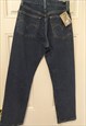 VINTAGE 501 SLIM FIT LEVI INDIGO BLUE JEANS