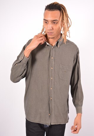 VINTAGE BURBERRY SHIRT KHAKI