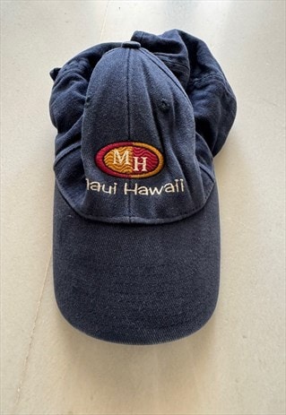 Vintage MAUI HAWAII Blue Hat