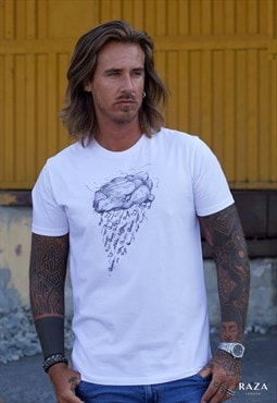 Designer T-Shirt - Revelation - White Colour