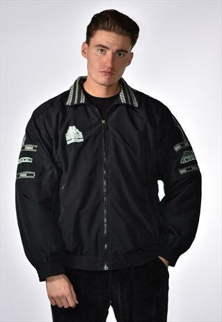 VINTAGE 1990S KAPPA TRACKSUIT WINDBREAKER JACKET