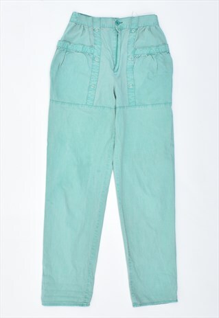 VINTAGE 90'S TROUSERS TURQUOISE