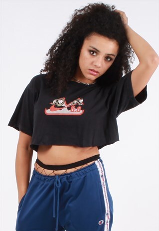 VINTAGE NIKE CROPPED T-SHIRT