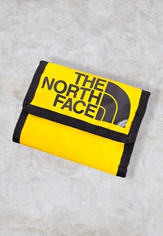 VINTAGE THE NORTH FACE WALLET YELLOW