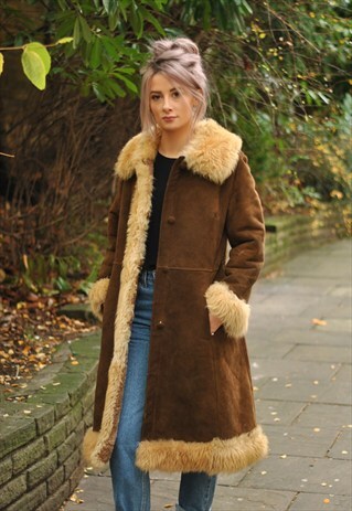 VINTAGE 1970'S SHEEPSKIN COAT
