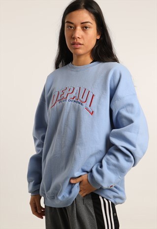VINTAGE CHAMPION EMBROIDERED SWEATSHIRT