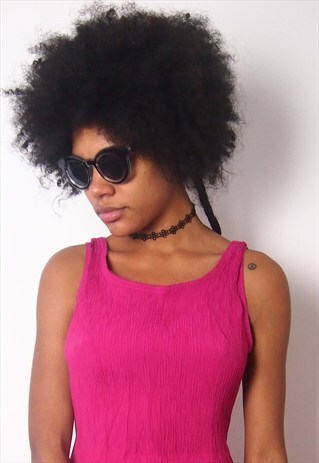 BLACK MINIMAL SUNGLASSES