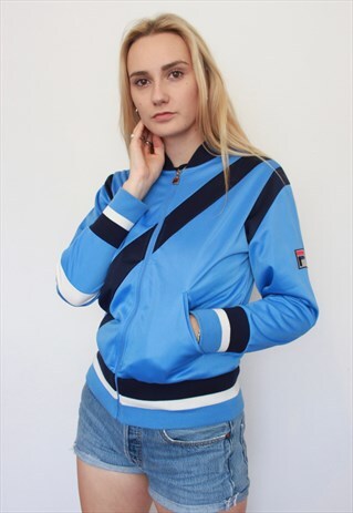 VINTAGE 90S RETRO FILA TRACK JACKET