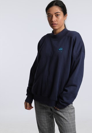 90S NIKE EMBROIDERED SPELL OUT SWEATSHIRT