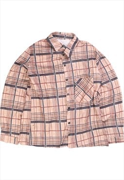 Vintage 90's Comfort Shirt Long Sleeve Button Up Check