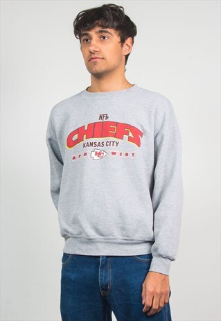 VINTAGE USA SWEATSHIRT KANSAS CITY CHIEFS AMERICAN FOOTBALL