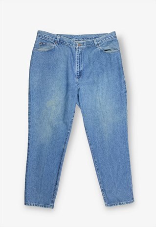 VINTAGE LEE TAPERED MOM JEANS MID BLUE W40 L32 BV15725