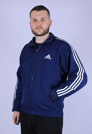 90S VINTAGE ADIDAS MULTICOLOR TRACKSUIT TOP RARE
