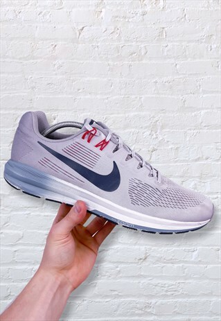 VINTAGE NIKE AIR ZOOM STRUCTURE GREY UK 10