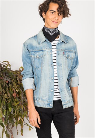 VINTAGE 80'S LEVI'S DENIM JACKET / S0270