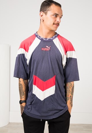 VINTAGE 80'S PUMA SPORT T-SHIRT / S0332