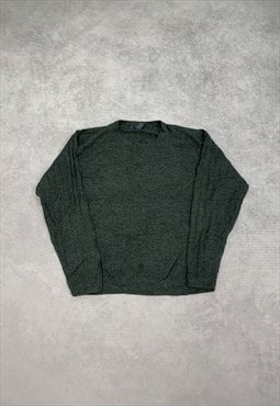 Dockers Knitted Jumper Pullover Grandad Sweater 