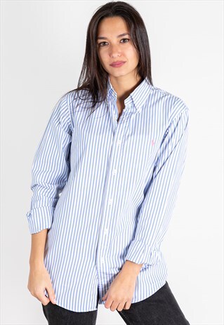 VINTAGE 80S CLASSIC POLO RALPH LAUREN SHIRT / S8606