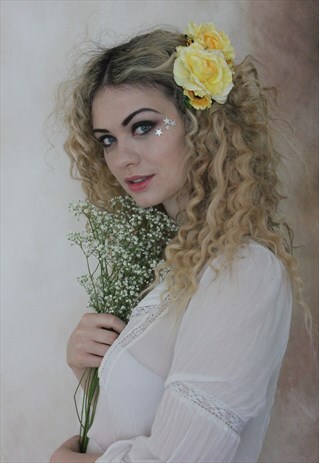 FLOWER HAIR CLIP