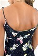 VINTAGE 90S PIN UP MINI DRESS 