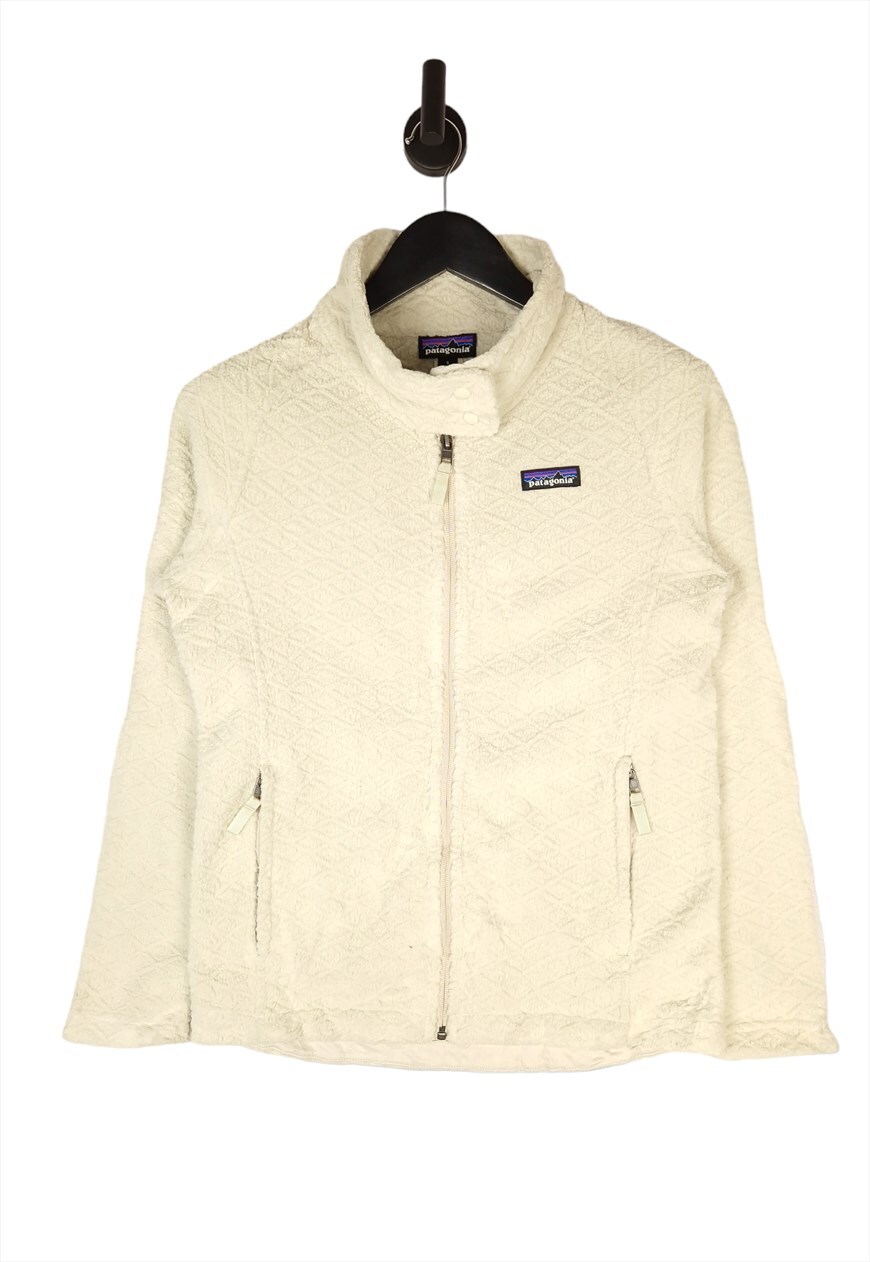 Patagonia cream outlet fleece