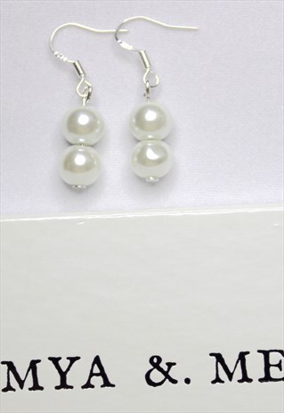 "CLASS" EARRINGS 925 STERLING SILVER