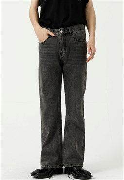 Kalodis Trend solid color casual straight jeans