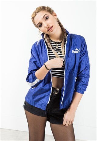 VINTAGE 80'S PUMA SPORT TECHNICAL JACKET / S3044