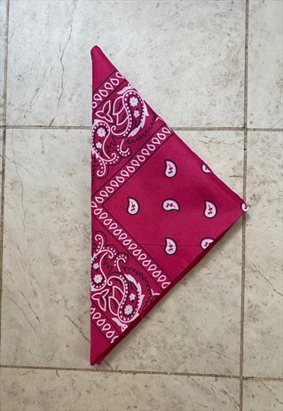 BANDANA - HOT PINK